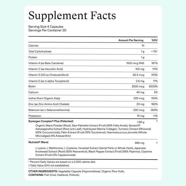 Nutrafol Women's Balance Hair Growth Supplements - Image 7