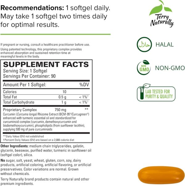 CuraMed Terry Naturally 750 mg - Image 7