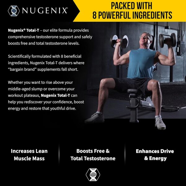 Nugenix Total-T, Free and Total Testosterone Booster - Image 3